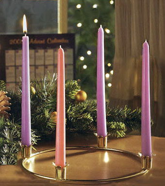 Traditional Advent Wreath