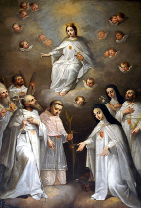 Our Lady of Ransom with Mercedarian Saints