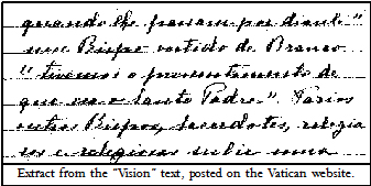 Vision text excerpt