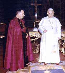 Silvio Oddi with John XXIII