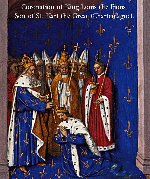Coronation of Louis the Pious