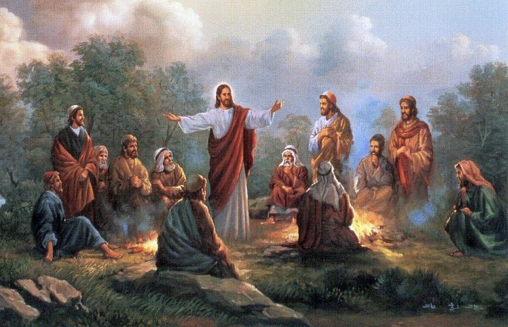 Christ gives His authority to the Apostles