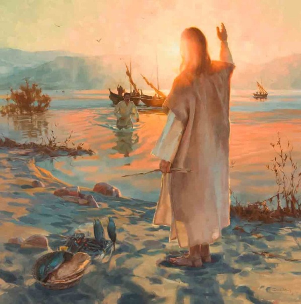 Apparition at Sea of Galilee