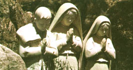 The Fatima Children at prayer