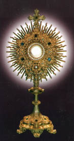 O Jesus, truly present in the Most Blessed Sacrament, have mercy on us!